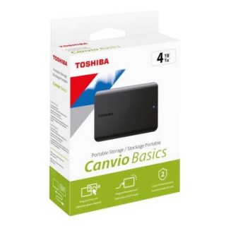 Toshiba HDD Esterno 4TB HDTB540EK3CA Canvio Basic 2.5" USB3.0