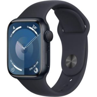 Apple Watch Serie 9 41mm Aluminium MidNight Sport Band MidNight S/M MR8W3QL/A