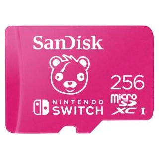 Switch Micro SDXC SanDisk 256GB Fortnite Cuddle Team