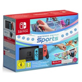 Switch Console 1.1 Neon Blue/Neon Red + Switch Sport + Fascia + 12 Mesi