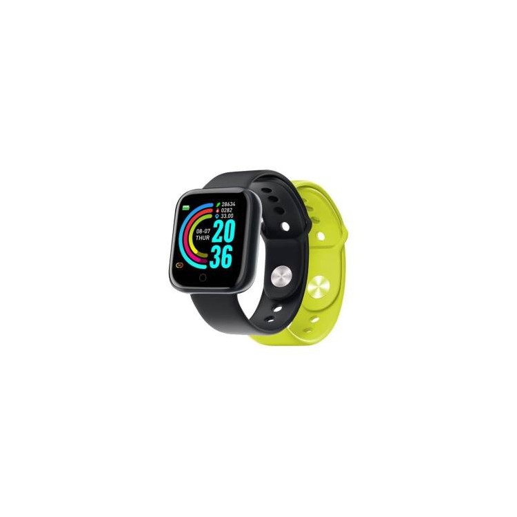 Nilox Smartwatch Trailband 1.44" + 2 Cinturini Intercambiabili