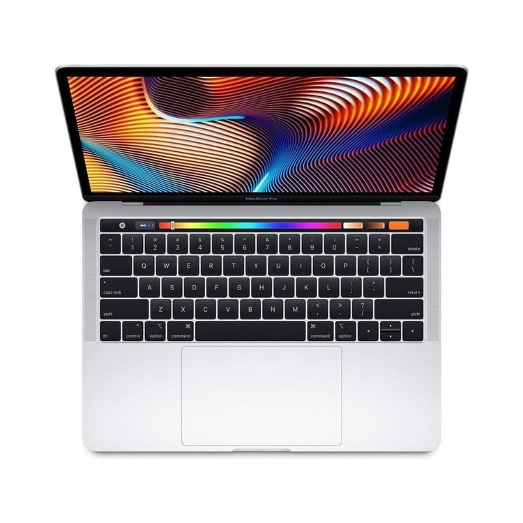 Apple MacBook Pro (13" 2019, 4 TBT3) Touchbar| i7-8569U|16GB|1TB SSD|ITA|RETINA|1-250|SILVER - Grado AB