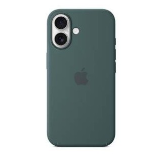 Apple iPhone 16 Silicone Case MagSafe Lake Green MYY83ZM/A