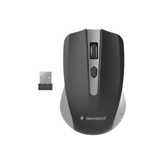 Techmade Gembird Mouse Senza Fili Space Grey Black