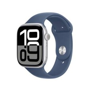 Apple Watch Serie10 46mm AC/Silver SB/Denim M/L MWWM3QC/A EU