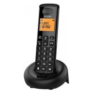 Telefono Cordless Alcatel E160 Black