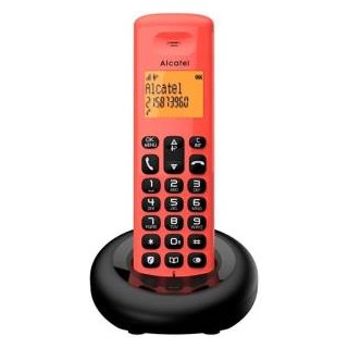 Telefono Cordless Alcatel E160 Red