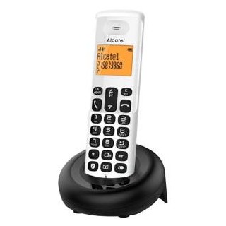 Telefono Cordless Alcatel E160 White