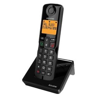 Telefono Cordless Alcatel S280 Solo Black