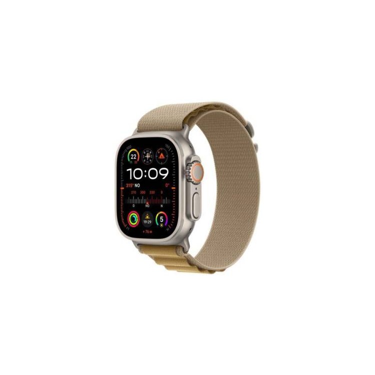 Apple Watch Ultra2 Cell 49mm TC/Natural AP/Tan L ITA MX4H3TY/A