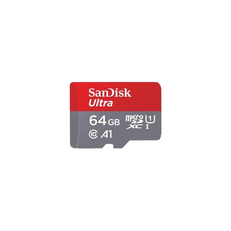 SanDisk Ultra MicroSD 64GB C10 UHS-I SDXC 140MB/s