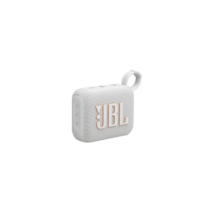 JBL GO4 Portable BT Speaker White