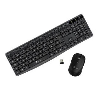 Techmade Kit Tastiera + Mouse Wireless TM-KM001 Black