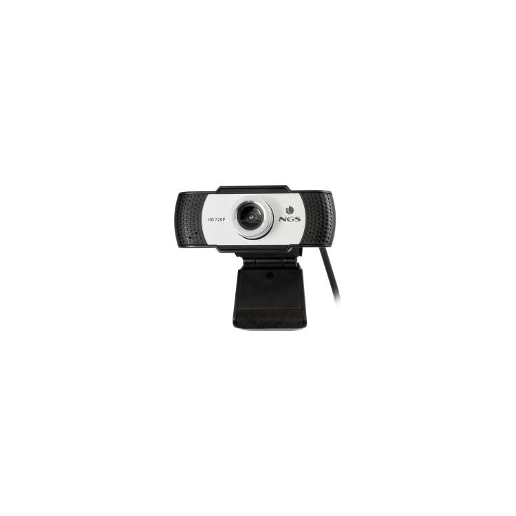 NGS Webcam con Microfono Xpresscam 720 HD 1Mpx