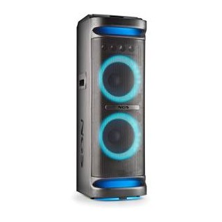 NGS Speaker Wild Space 3 Portatile BT RGB TWS 800W Nera