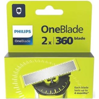 Philips OneBlade 2x Lame diRicambio 360 QP420/50