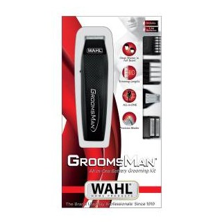 Wahl Regolabarba 5537 + Accessori Groomsman All-In-One - Batteria