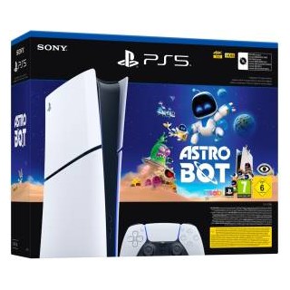 PS5 Console 1TB Digital Slim White Astro Bot Bundle ITA